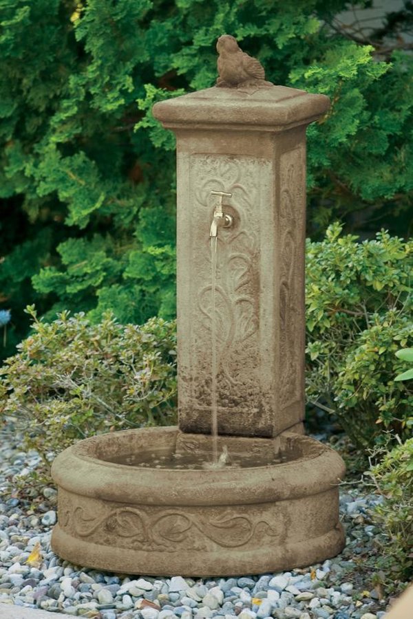 #3548 Springtime Garden Fountain