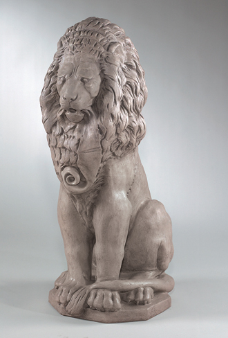 *DISCONTINUED* 4055 EXTRA LARGE SITTING LION