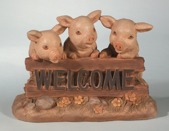#2144 Welcome Pigs