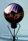 12" Swirl Gazing Globe (Glass)