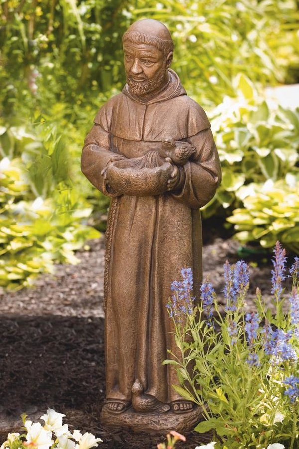 *DISCONTINUED* #103529 29" ST. FRANCIS WITH SHELL