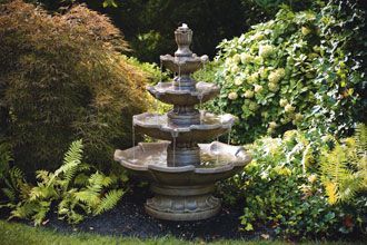 *DISCONTINUED* #3415 Small Four Tier Fountain