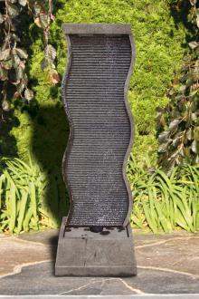 #3856 61" Curved Water Wall Fountain