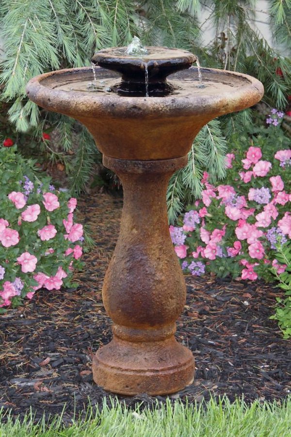 #3708 Two Tier Chelsea Glow Round Fountain