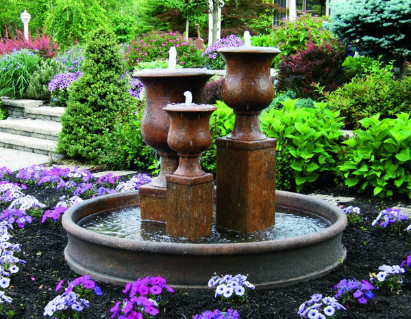 #3853 Vail Goblet Urn Fountain