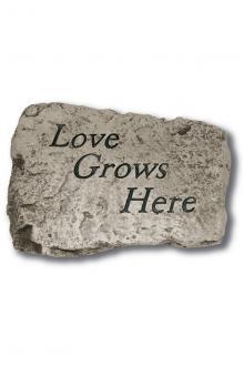 #1885 10" Stone - Love Grows Here