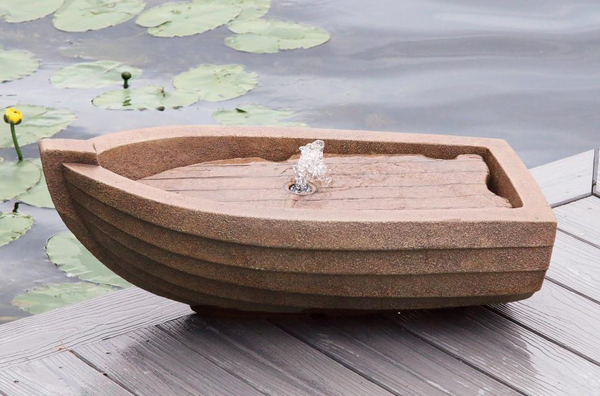 *DISCONTINUED* #3518 Small Row Boat Fountain