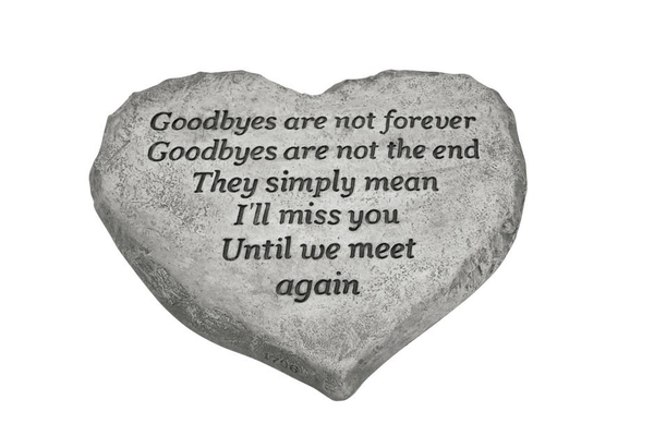 #1796 Heart Stone - Goodbyes Are Not