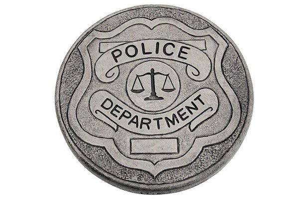 #1775 10" Round Stone - Police Department