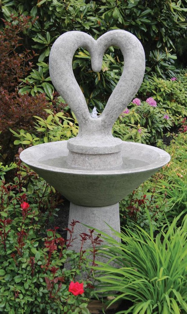 #3799 50" Garden Heart Fountain